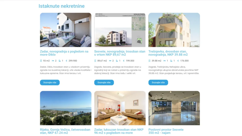 Projekt izrade web stranice Cityland