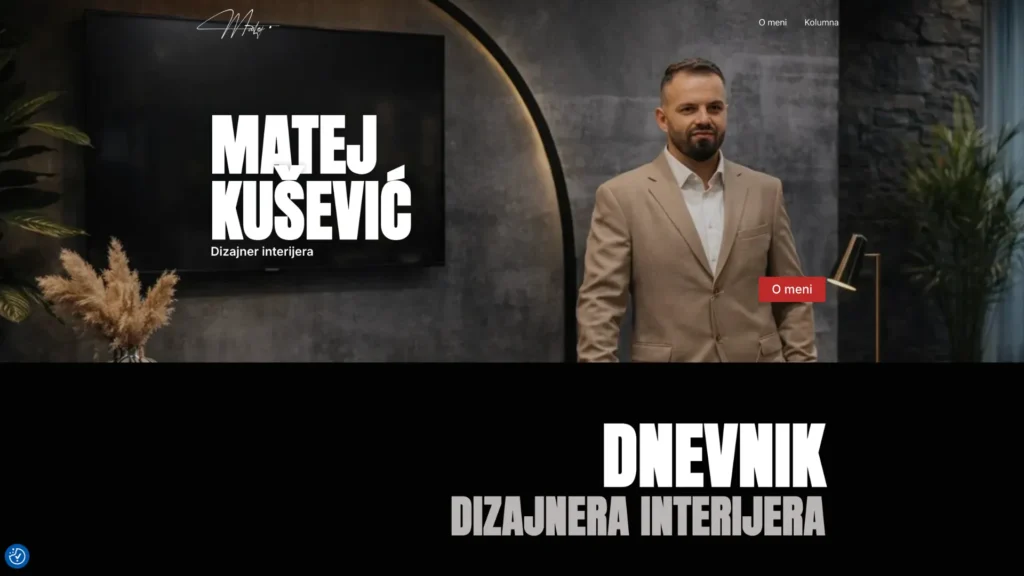 Dnevnik dizajnera interijera projekt