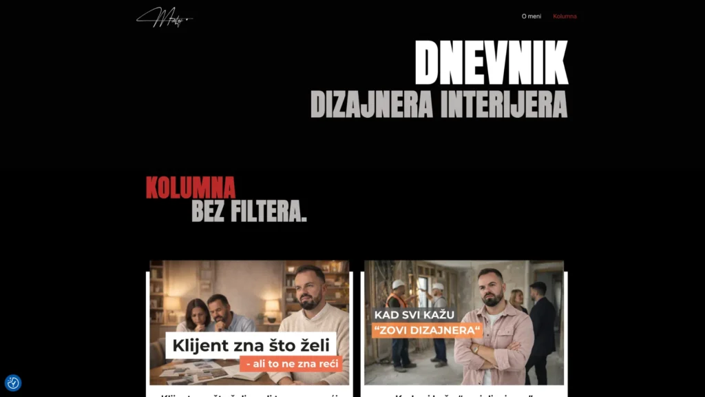 Projekt izrade web stranice